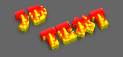 3D Text Commander: sample 2