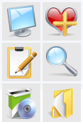 Stock icons: Realistic Icons