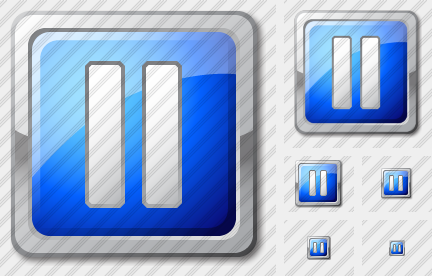 Icona Dispositivo Riproduzione Blu