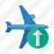 Icone Airplane Horizontal 2 Upload