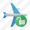 Icone Airplane Horizontal Unlock