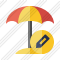 Icone Beach Umbrella Edit