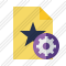 Icone File Star Settings