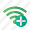 Icone Wi Fi Green Add