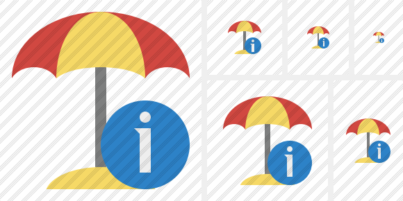 Icona Beach Umbrella Info