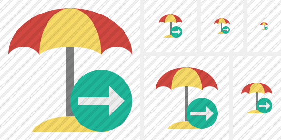 Icona Beach Umbrella Avanti