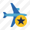Icone Airplane Horizontal 2 Star