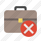 Icone Briefcase Cancel