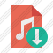 Icone File Music Download