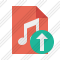 Icone File Music Upload