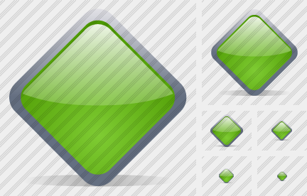 Diamond Green Symbol