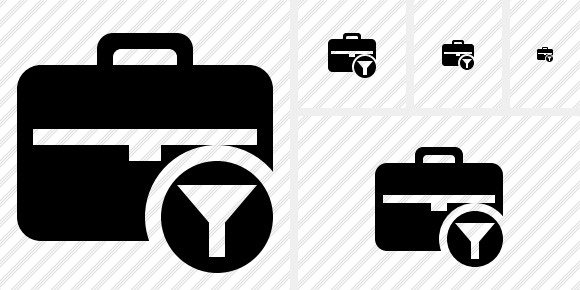 Icono Briefcase Filter