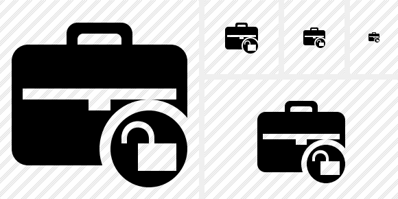 Icono Briefcase Unlock
