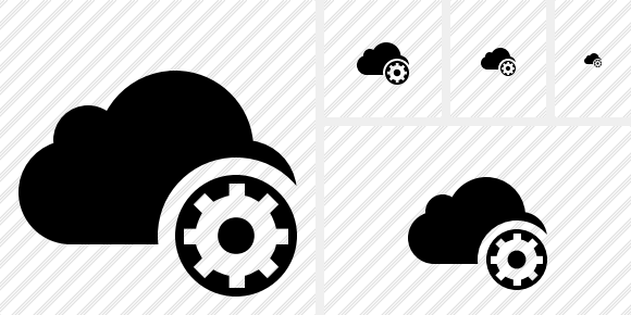 Icona Cloud Impostazioni