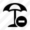 Иконка Пляжный зонт Стоп