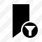 Icône Bookmark Filter