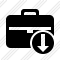 Icône Briefcase Download