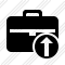 Icône Briefcase Upload