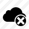 Icône Cloud Cancel