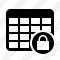 Icône Database Table Lock