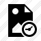 Icone File Image Clock
