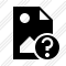 Icône File Image Help