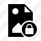 Icone File Image Lock