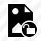 Icône File Image Unlock