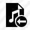 Icône File Music Previous