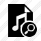 Icone File Music Search