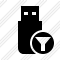 Icône Flash Drive Filter