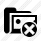 Icone Folder Gallery Cancel