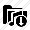 Icône Folder Music Download