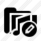 Icône Folder Music Edit