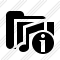 Icône Folder Music Information