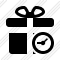 Icône Gift Clock
