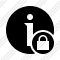 Icône Information Lock