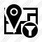 Icône Map Location Filter
