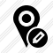 Icône Map Pin Edit