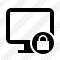 Icône Monitor Lock
