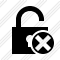 Icône Unlock 2 Cancel