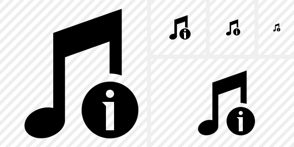 Icône Music Information