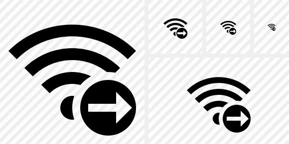 Иконка Wi-Fi Следующий