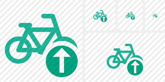 Bicycle Upload Symbol