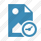 Icône File Image Clock