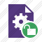 Icone File Settings Unlock