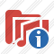 Icône Folder Music Information