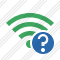 Иконка Wi-Fi Зелёная Справка