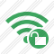 Icone Wi Fi Green Unlock