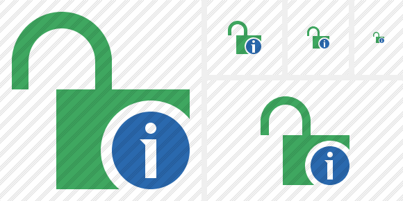 Unlock Information Symbol